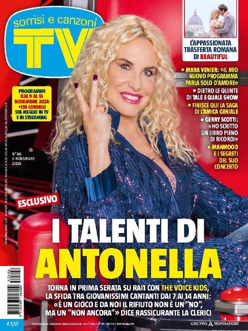 Title details for TV Sorrisi e Canzoni by Mondadori Media S.p.A., S.L.L. - Available